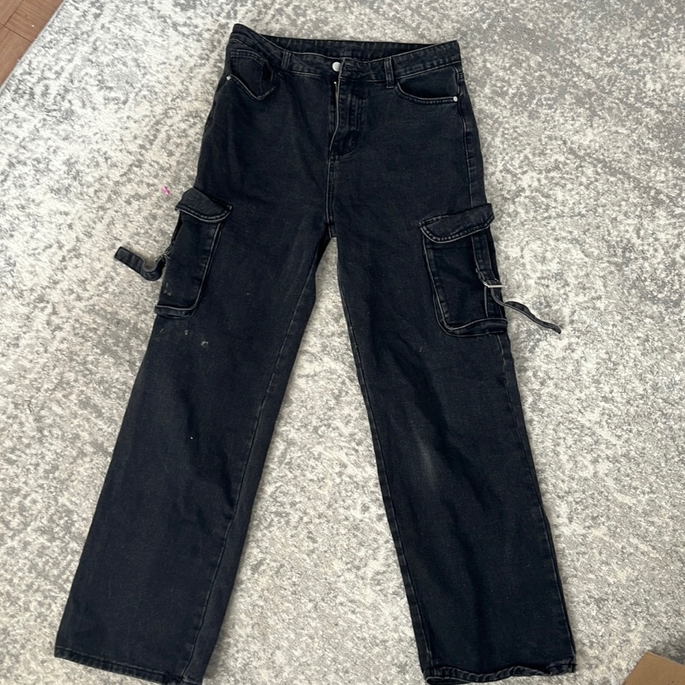 Shein Cargo Style Jean